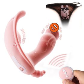 Wearable Butterfly Dildo Vibrator for Women G Spot Clitoris Stimulator Wireless Remote Control Adult Sex Toys Panties