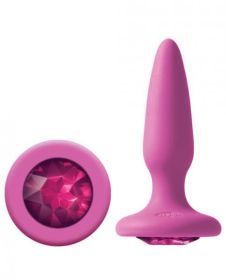 Glams Mini Butt Plug Pink Gem