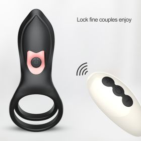 Remote Control Vibrating Penis Cock Ring Sex Toys Clitoris Vibrator Delay Male Lock Masturbator
