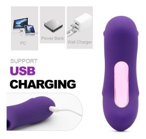 CLi-t Stimulation Rechargeable Licking&SuckinGToy for Women Couples Waterproof Vibrate Toy Clitorials Stimulator Toy for Women Adullt Toy Women