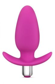 Luxe Little Thumper Fuschia Butt Plug