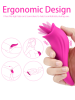 Clit Licking Tongue Sucking Vibrator G-Spot Oral Massager Sex Toys For Women US