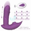 Wearable Thrusting Vibrator Clit Sucking Dildo G-Spot Massager Sex Toy LGBT Friendly