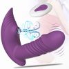 Wearable Thrusting Vibrator Clit Sucking Dildo G-Spot Massager Sex Toy LGBT Friendly