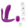 Adult Toy for Women Pleasure Licking Wearable Vibrator Smooth Flexible Silicone Wireless Remote Control Vibrating USB Rechargeable Massager for Woman