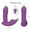 Wearable Thrusting Vibrator Clit Sucking Dildo G-Spot Massager Sex Toy LGBT Friendly