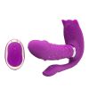 Adult Toy for Women Pleasure Licking Wearable Vibrator Smooth Flexible Silicone Wireless Remote Control Vibrating USB Rechargeable Massager for Woman
