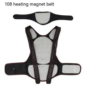 Self-heating Magnet Tomalin Heating Vest Waistcoat (Option: 108 Magnet-L)
