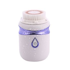 Facial Massage Machine Whitening And Cleansing (Color: purple)