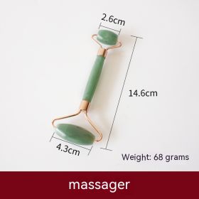 Natural Aventurine Scrapping Plate (Option: Massager)