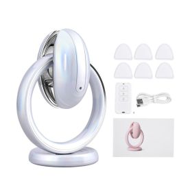 Household Vibration Heating Chest Beauty Device (Color: White)