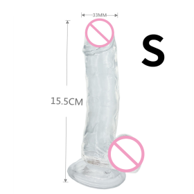 Men's Strap-on Realistic Dildo Pants for Men Double Dildos With Rings Man Strapon Harness Belt Adult Games Sex Toys (Style: GS33-S)