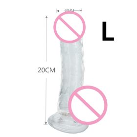 Men's Strap-on Realistic Dildo Pants for Men Double Dildos With Rings Man Strapon Harness Belt Adult Games Sex Toys (Style: GS33-L)