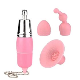 Sucking Vibrator Clit Sucker Dildo Women G-spot Massager Sex Toy for Women 2023 (Color: Pink)