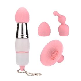 Sucking Vibrator Clit Sucker Dildo Women G-spot Massager Sex Toy for Women 2023 (Color: White)