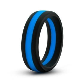 Performance Silicone Go Pro Cock Ring Black Blue (SKU: TCN-BL91102)