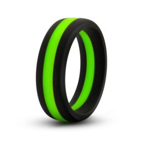 Performance Silicone Go Pro Cock Ring Black Green (SKU: TCN-BL91122)