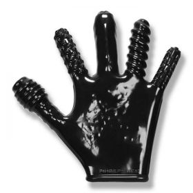 Finger F*ck Textured Glove Oxballs Black (SKU: OX1501BLK)