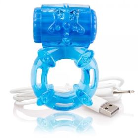 Screaming O Charged Big O Vibrating Cock Ring Blue (SKU: SCRABOBU101)