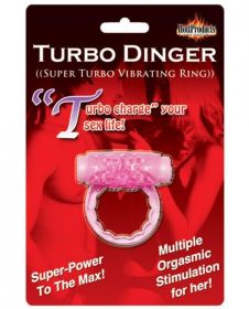 Humm Dinger Turbo Vibrating Cock Ring Pink (SKU: TCN-7975T-01)