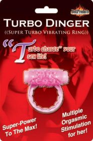 Humm Dinger Turbo Vibrating Cock Ring Pink (SKU: HO2274)