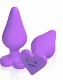 Naughty Candy Heart Purple Butt Plug (SKU: BN95620)