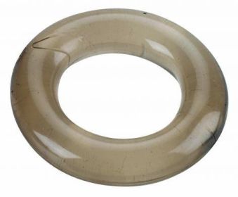 Elastomer Relaxed Fit Cock Ring - Black (SKU: SPR104)