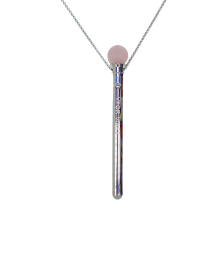 Minerva â€šÃ„Ã¬ Stainless Steel Wearable Vibrator (Color: Silver)