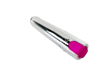 Eos â€šÃ„Ã¬ an extremely powerful small bullet vibrator with a warming feature (Color: Silver)