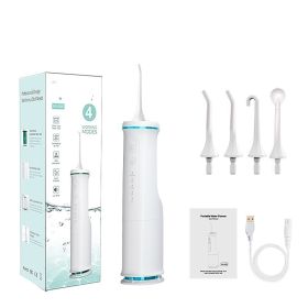 Clean Teeth And Wash Teeth For Household Use (Option: White-USB)