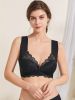 Super Soft & Comfortable Front Close Bra, Elegant Lace Wireless Push Up Bra, Mother's Day Gift, Women's Lingerie & Underwear