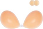 Adhesive Bra Strapless Sticky Invisible Push up Silicone Bra for Backless Dress with Nipple Covers